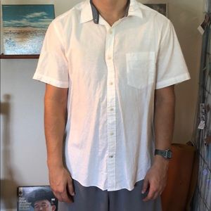White button down shirt